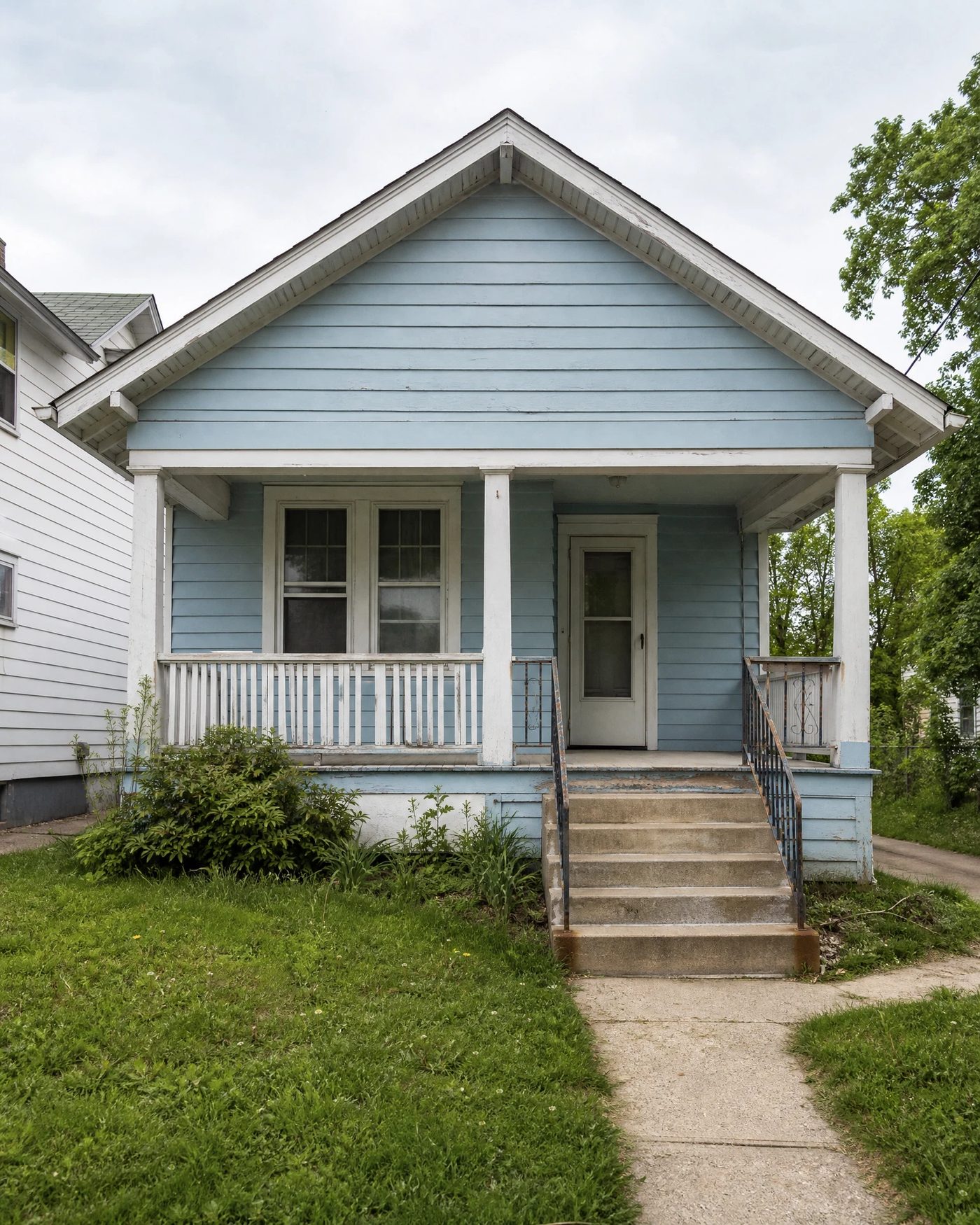 Modest American home with room for updates